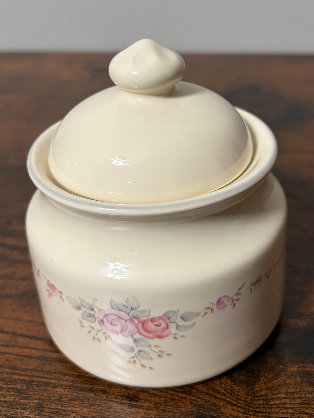 Pfaltzgraff Sugar Bowl Trousseau Pattern - Picture 2 of 9